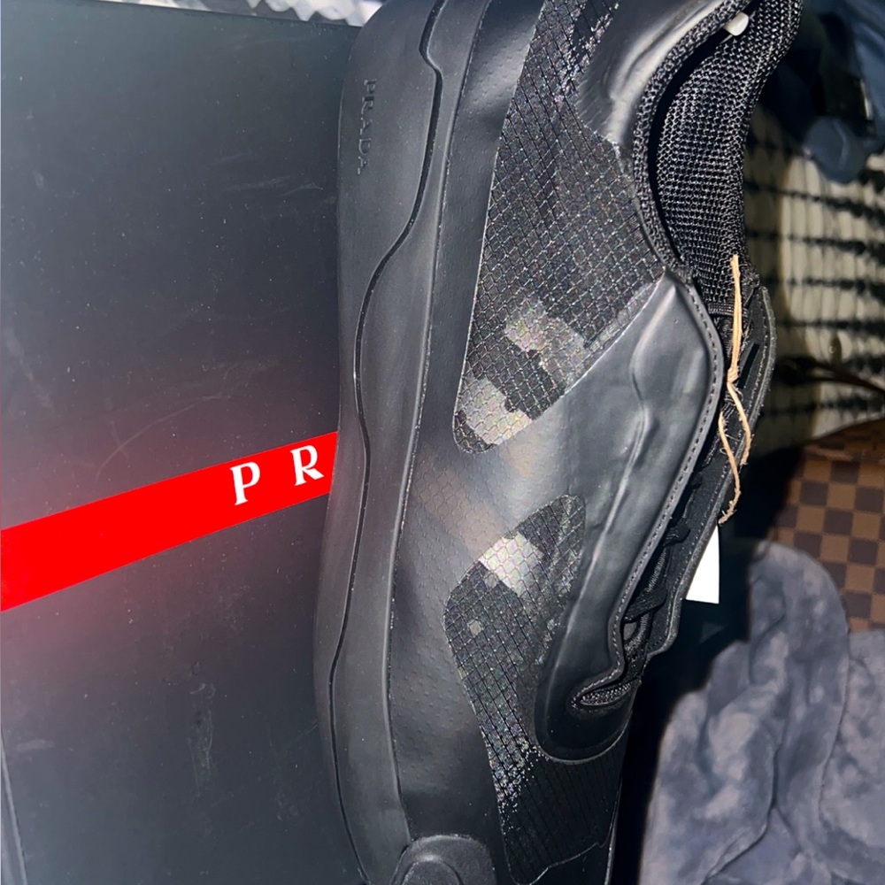 Prada Men's Black Sneakers